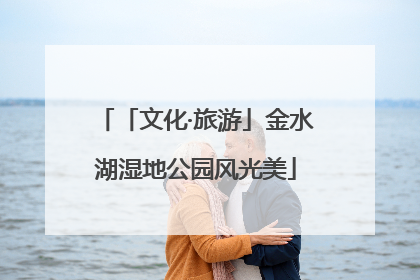 「文化·旅游」金水湖湿地公园风光美