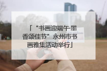 “书画迎端午·墨香颂佳节”永州市书画雅集活动举行