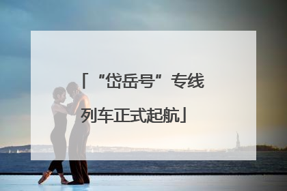 “岱岳号”专线列车正式起航