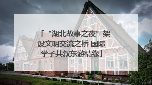 “湖北故事之夜”架设文明交流之桥 国际学子共叙东游情缘