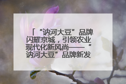 “讷河大豆”品牌闪耀京城，引领农业现代化新风尚——“讷河大豆”品牌新发地推介会圆满落幕