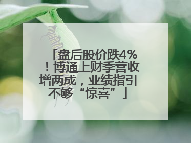 盘后股价跌4%！博通上财季营收增两成，业绩指引不够“惊喜”