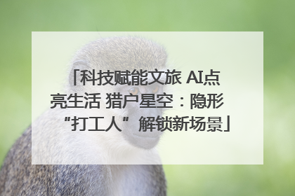 科技赋能文旅 AI点亮生活 猎户星空：隐形“打工人”解锁新场景
