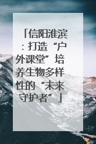 信阳淮滨：打造“户外课堂”培养生物多样性的“未来守护者”