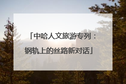 中哈人文旅游专列：钢轨上的丝路新对话