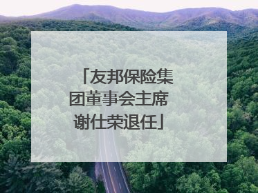 友邦保险集团董事会主席谢仕荣退任