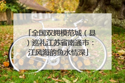 全国双拥模范城（县）巡礼江苏省南通市：江风海韵鱼水情深