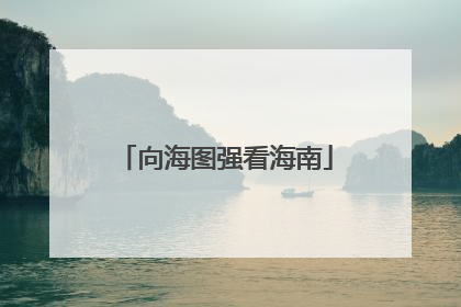 向海图强看海南