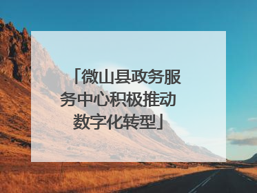微山县政务服务中心积极推动数字化转型