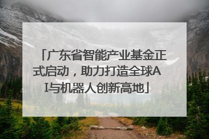 广东省智能产业基金正式启动，助力打造全球AI与机器人创新高地