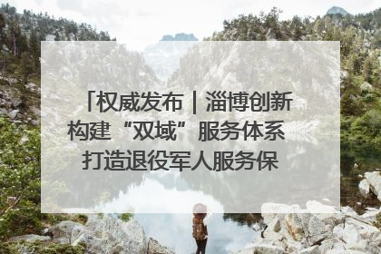 权威发布｜淄博创新构建“双域”服务体系 打造退役军人服务保障“淄博样板”