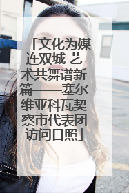 文化为媒连双城 艺术共舞谱新篇——塞尔维亚科瓦契察市代表团访问日照