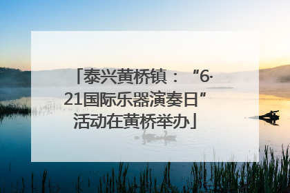 泰兴黄桥镇：“6·21国际乐器演奏日”活动在黄桥举办