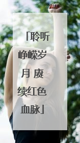 聆听峥嵘岁月 赓续红色血脉