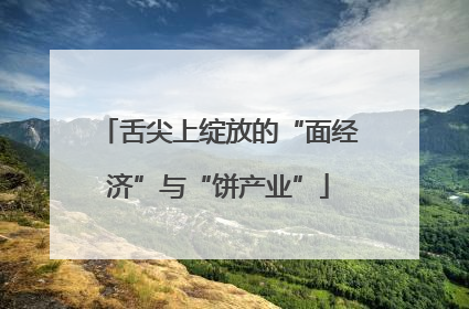 舌尖上绽放的“面经济”与“饼产业”