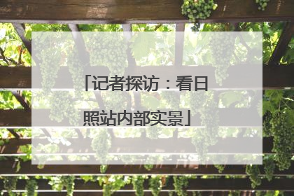 记者探访：看日照站内部实景