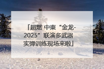超燃 中柬“金龙-2025”联演多武器实弹训练现场来啦