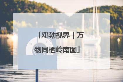 邓勃视界｜万物同栖岭南图