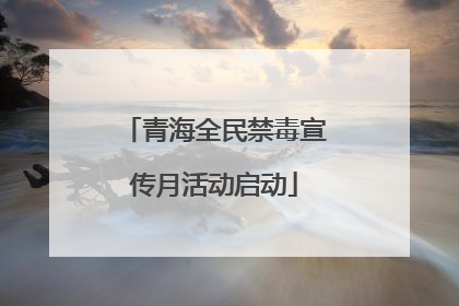 青海全民禁毒宣传月活动启动