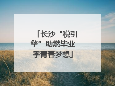 长沙“税引擎”助燃毕业季青春梦想