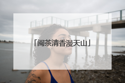 闽茶清香漫天山
