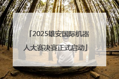 2025雄安国际机器人大赛决赛正式启动